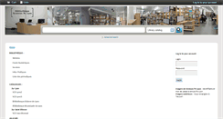 Desktop Screenshot of catalogue.sciencespo-lyon.fr